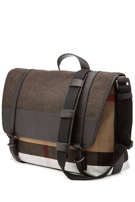 men's burberry duffle bag|burberry messenger bag men's.